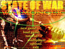 State of War Warmonger Microsoft Windows PC CD by PC Gamez USA