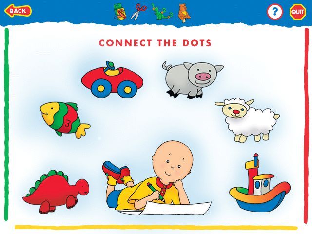 Caillou Magic Playhouse Microsoft Windows PC CD-PC Gamez USA