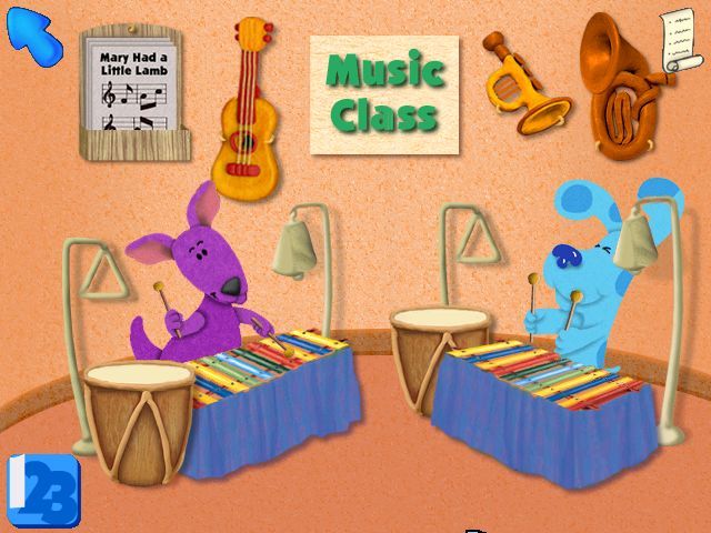 Blue's Clues Preschool Microsoft Windows PC CD-PC Gamez USA