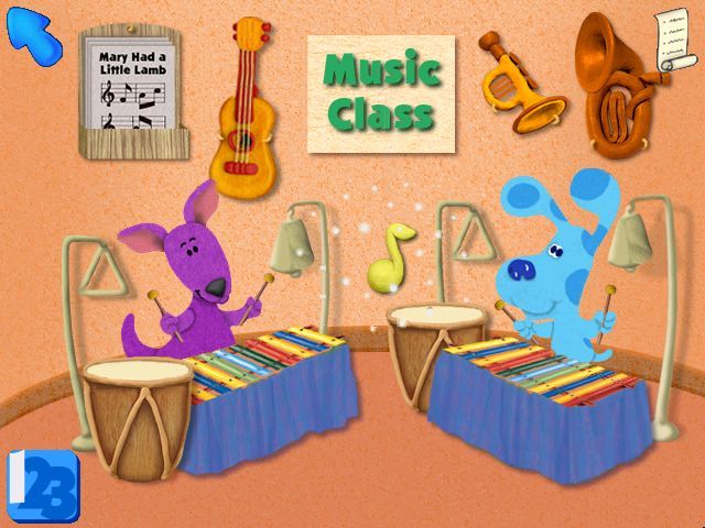 Blue's Clues Preschool Microsoft Windows PC CD-PC Gamez USA