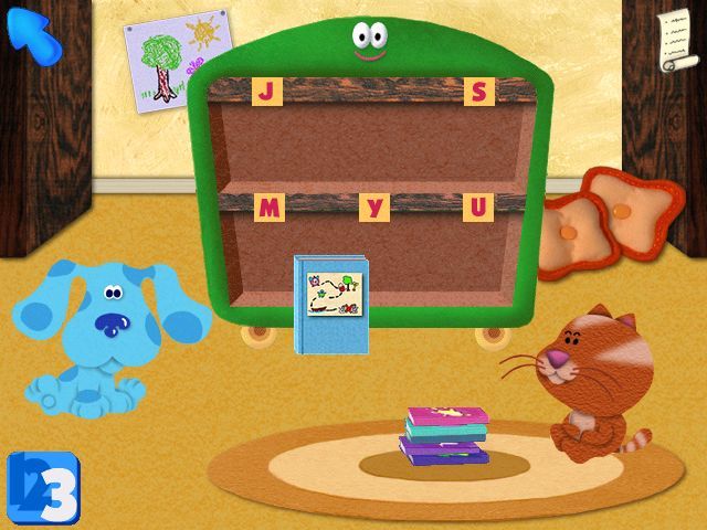 Blue's Clues Preschool Microsoft Windows PC CD-PC Gamez USA