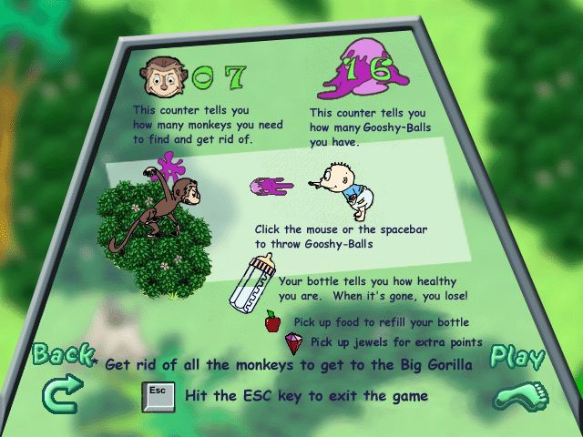 Rugrats Go Wild Microsoft Windows PC CD-PC Gamez USA
