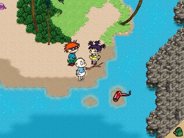Rugrats Go Wild Microsoft Windows PC CD-PC Gamez USA