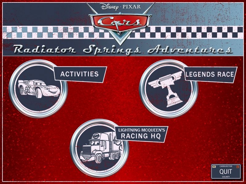 Cars - Radiator Springs Adventures Microsoft Windows PC CD-PC Gamez USA