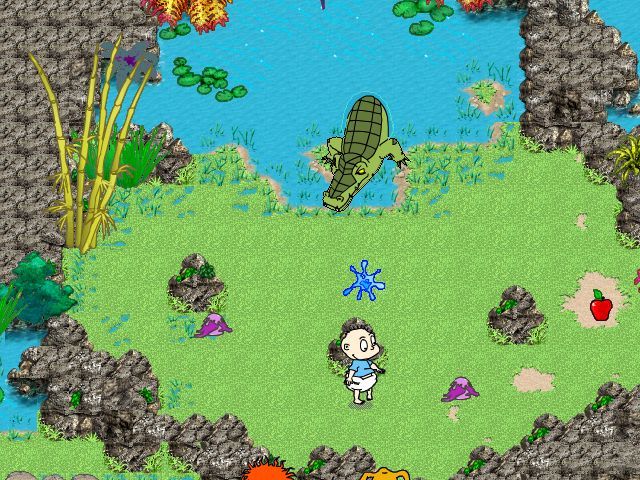 Rugrats Go Wild Microsoft Windows PC CD-PC Gamez USA