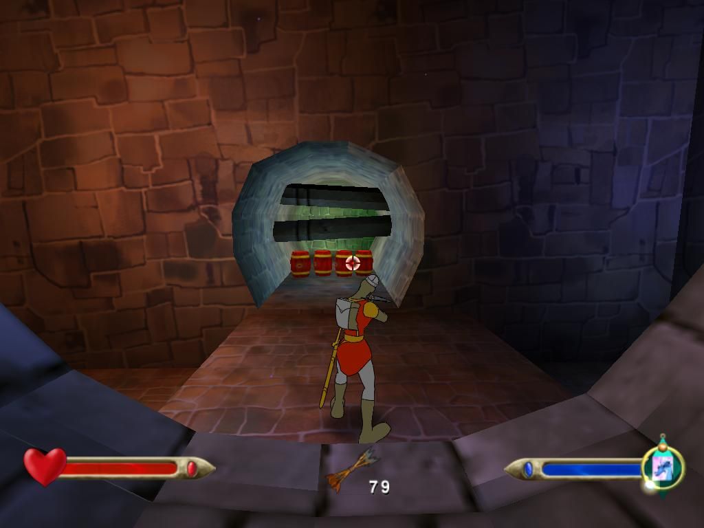 Dragon's Lair 3D Disc 1-2 Microsoft Windows PC CD-PC Gamez USA