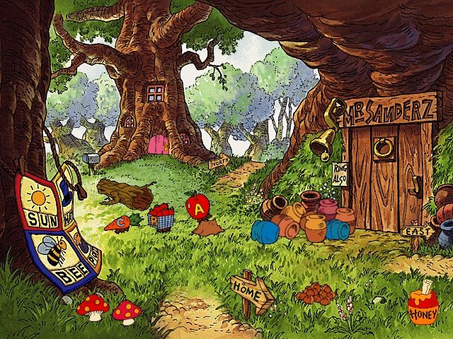 Disney's Ready to Read with Pooh Microsoft Windows PC CD-PC Gamez USA
