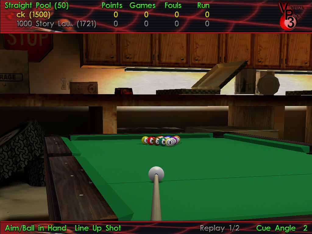 Virtual Pool 3 Microsoft Windows PC CD-PC Gamez USA