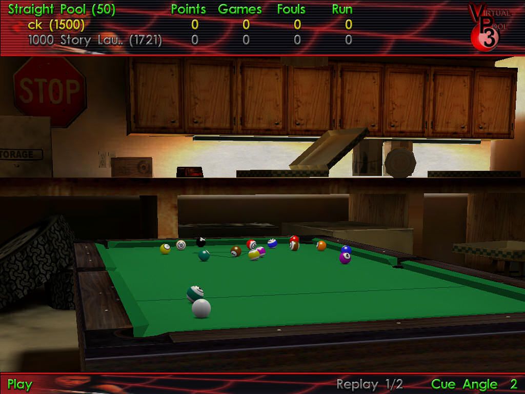 Virtual Pool 3 Microsoft Windows PC CD-PC Gamez USA