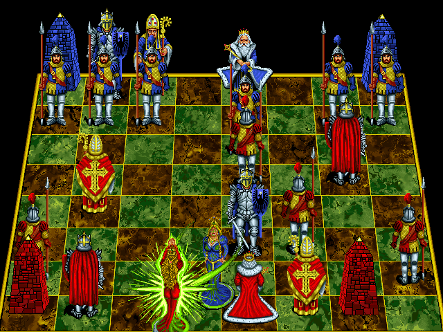 Battle Chess Enhanced CD ROM 1993 Microsoft Windows PC CD-PC Gamez USA
