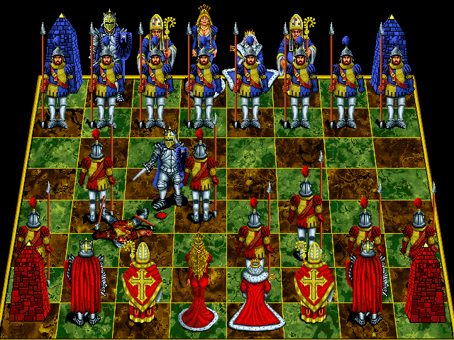 Battle Chess Enhanced CD ROM 1993 Microsoft Windows PC CD-PC Gamez USA