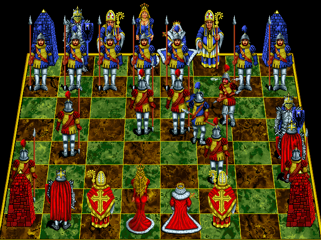 Battle Chess Enhanced CD ROM 1993 Microsoft Windows PC CD-PC Gamez USA