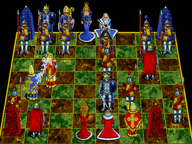 Battle Chess Enhanced CD ROM 1993 Microsoft Windows PC CD-PC Gamez USA
