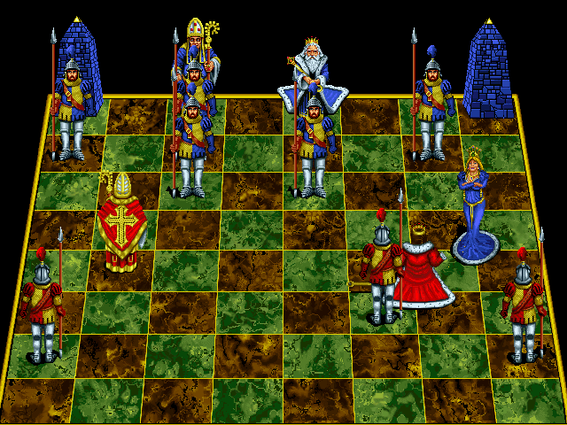 Battle Chess Enhanced CD ROM 1993 Microsoft Windows PC CD-PC Gamez USA