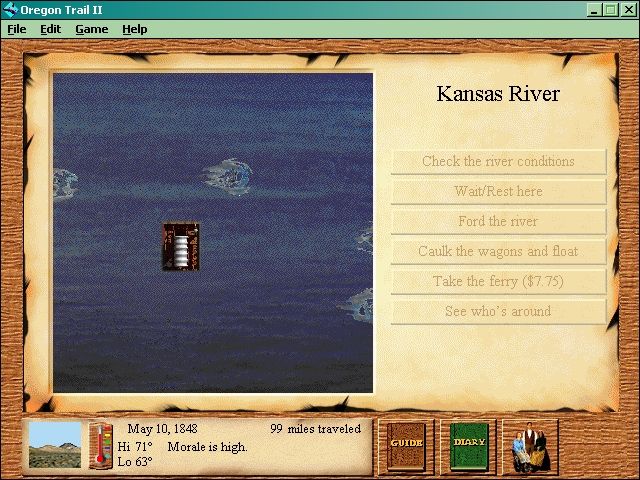 Oregon Trail II Microsoft Windows PC CD-PC Gamez USA