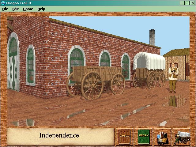 Oregon Trail II Microsoft Windows PC CD-PC Gamez USA