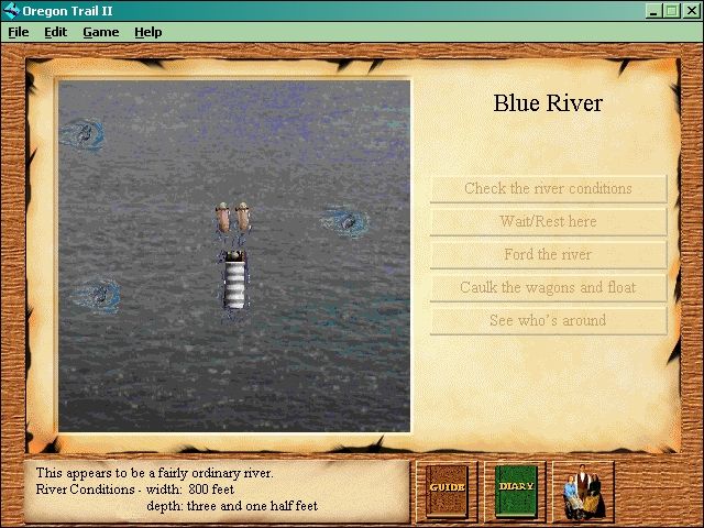 Oregon Trail II Microsoft Windows PC CD-PC Gamez USA