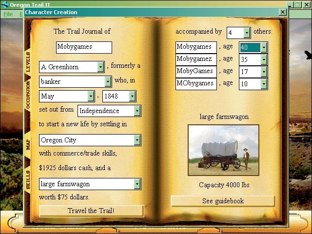 Oregon Trail II Microsoft Windows PC CD-PC Gamez USA