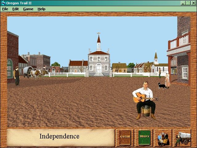 Oregon Trail II Microsoft Windows PC CD-PC Gamez USA