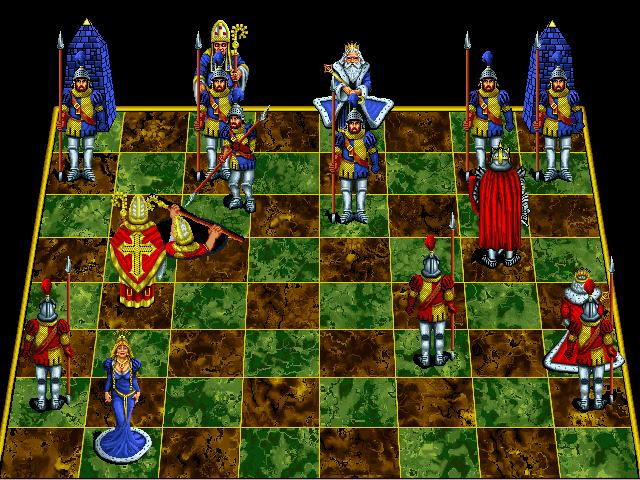 Battle Chess Enhanced CD ROM 1993 Microsoft Windows PC CD-PC Gamez USA