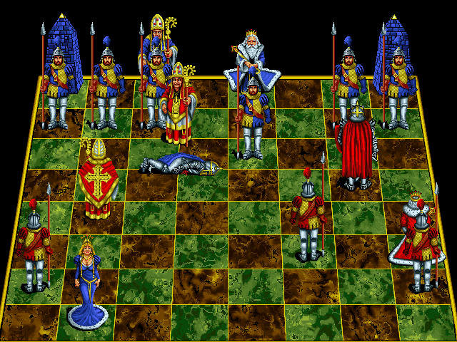 Battle Chess Enhanced CD ROM 1993 Microsoft Windows PC CD-PC Gamez USA