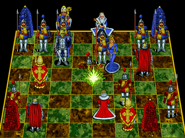 Battle Chess Enhanced CD ROM 1993 Microsoft Windows PC CD-PC Gamez USA