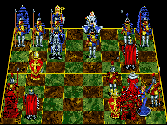 Battle Chess Enhanced CD ROM 1993 Microsoft Windows PC CD-PC Gamez USA
