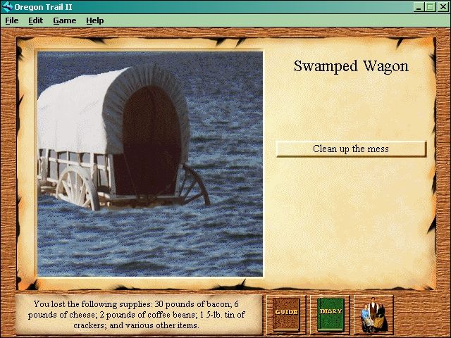 Oregon Trail II Microsoft Windows PC CD-PC Gamez USA