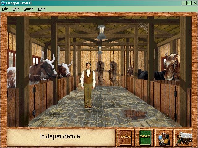 Oregon Trail II Microsoft Windows PC CD-PC Gamez USA