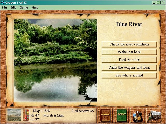 Oregon Trail II Microsoft Windows PC CD-PC Gamez USA