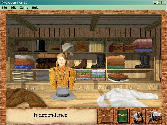 Oregon Trail II Microsoft Windows PC CD-PC Gamez USA