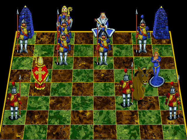 Battle Chess Enhanced CD ROM 1993 Microsoft Windows PC CD-PC Gamez USA