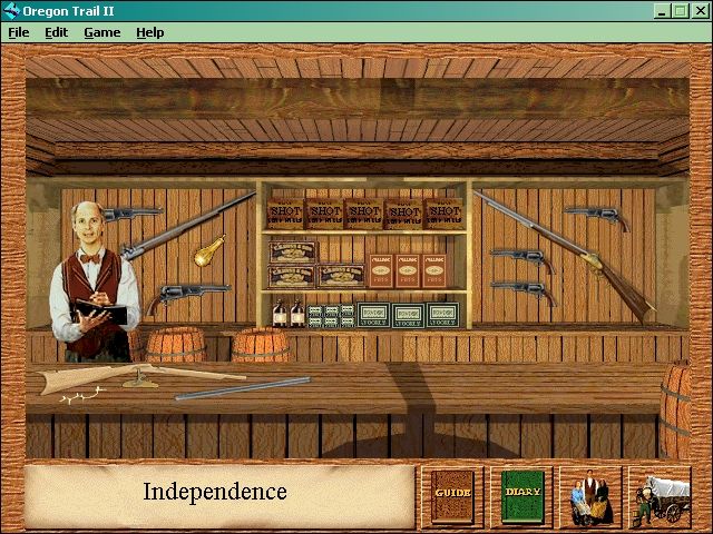 Oregon Trail II Microsoft Windows PC CD-PC Gamez USA