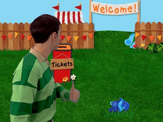 Blue's Clues Blue's 123 Time Activities Microsoft Windows PC CD-PC Gamez USA