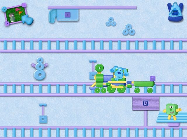 Blue's Clues Blue's 123 Time Activities Microsoft Windows PC CD-PC Gamez USA