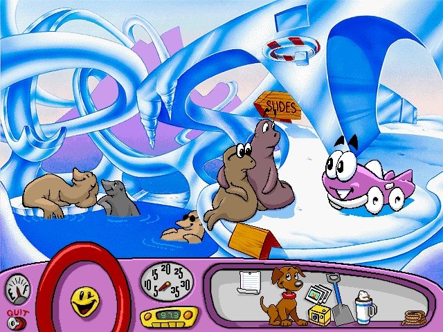 Putt-Putt Saves the Zoo Microsoft Windows PC CD-PC Gamez USA