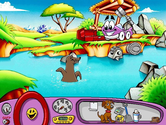 Putt-Putt Saves the Zoo Microsoft Windows PC CD-PC Gamez USA