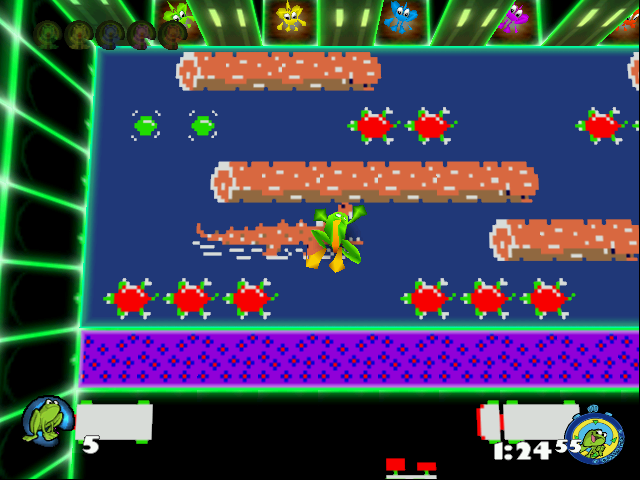 Frogger 2 Swampy's Revenge Microsoft Windows PC CD-PC Gamez USA