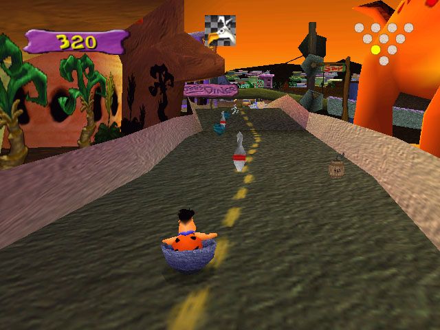 The Flintstones Bedrock Bowling Microsoft Windows PC CD-PC Gamez USA
