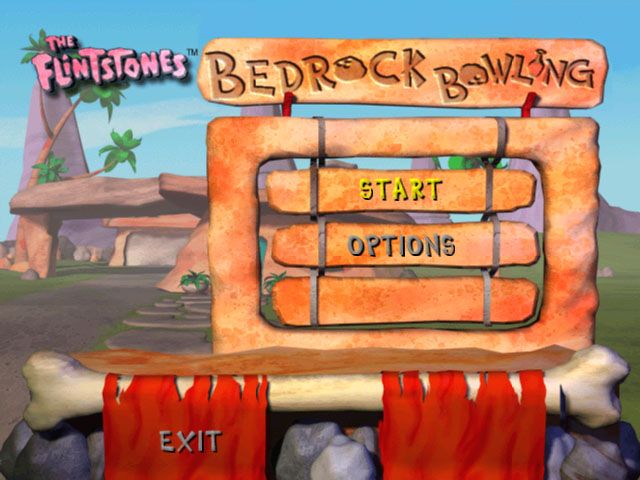 The Flintstones Bedrock Bowling Microsoft Windows PC CD-PC Gamez USA