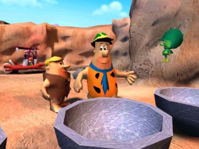 The Flintstones Bedrock Bowling Microsoft Windows PC CD-PC Gamez USA