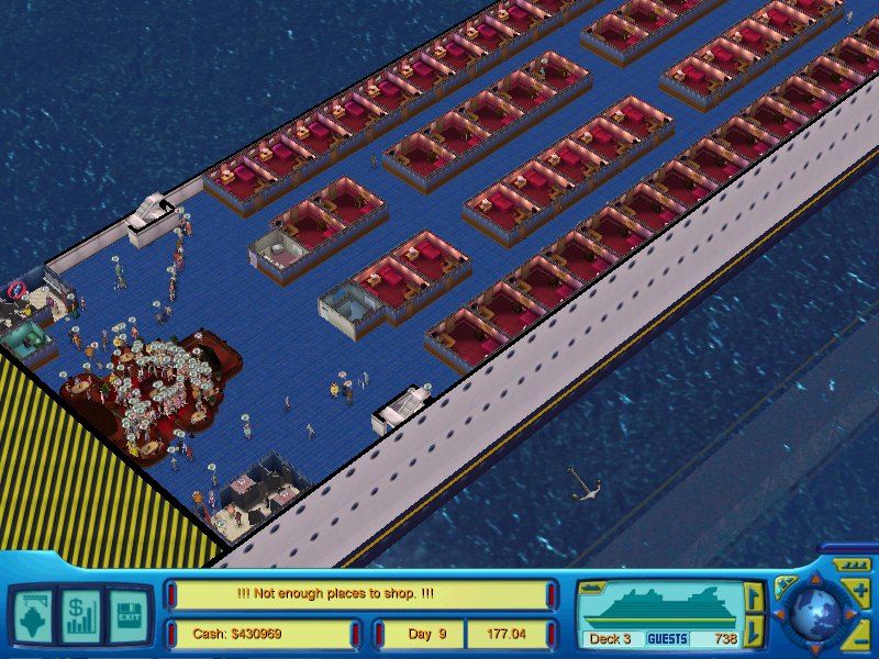 Cruise Ship Tycoon Microsoft Windows PC CD-PC Gamez USA