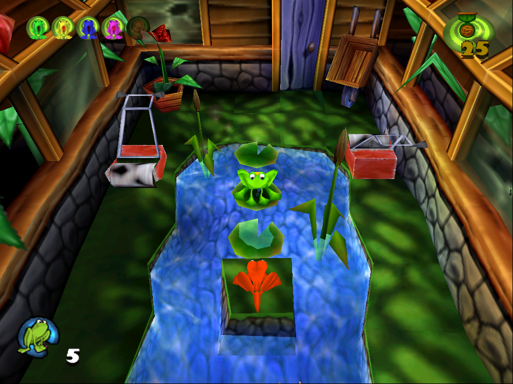 Frogger 2 Swampy's Revenge Microsoft Windows PC CD-PC Gamez USA