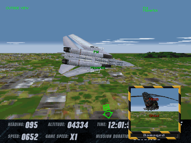 Top Gun Fire at Will! Disc 1-2 Microsoft Windows PC CD-PC Gamez USA
