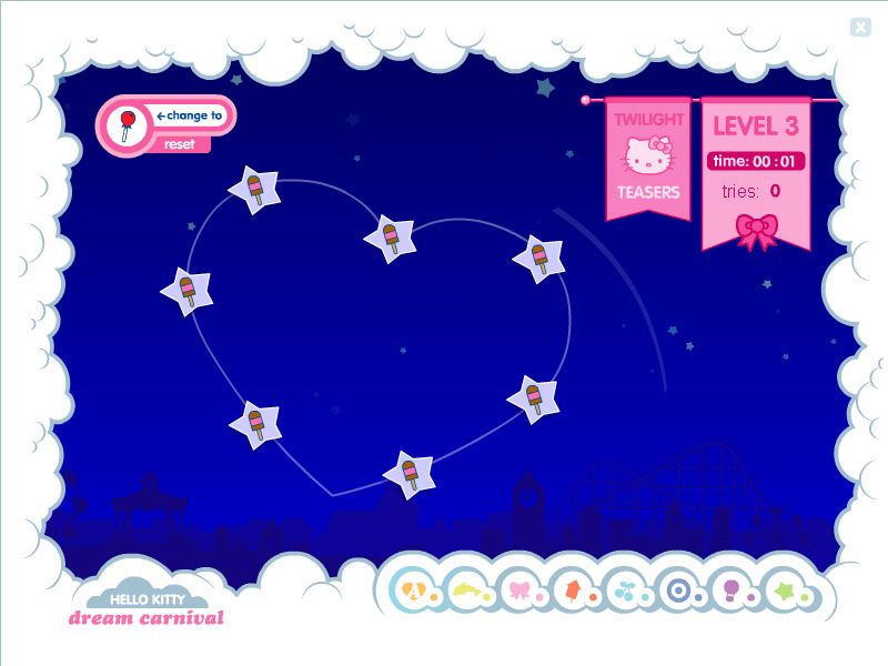Hello Kitty Dream Carnival Microsoft Windows PC CD-PC Gamez USA