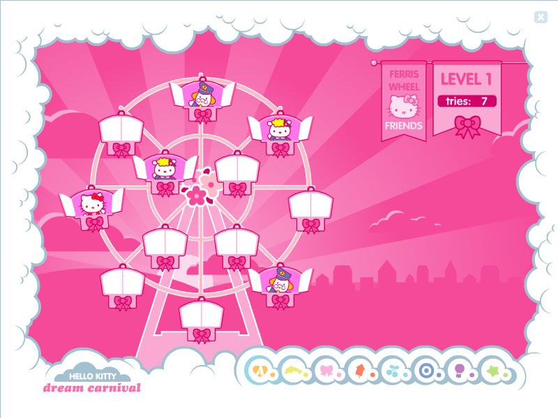 Hello Kitty Dream Carnival Microsoft Windows PC CD-PC Gamez USA