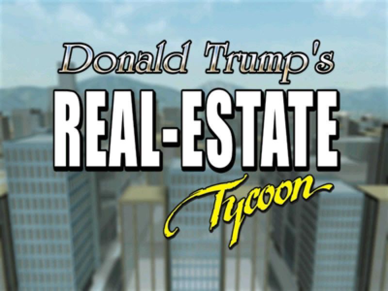 Donald Trump's Real Estate Tycoon Microsoft Windows PC CD-PC Gamez USA