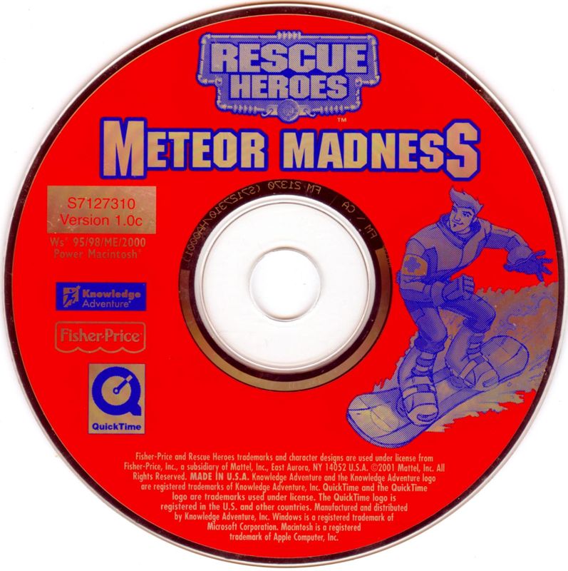 Rescue Heroes Meteor Madness Microsoft Windows PC CD-PC Gamez USA