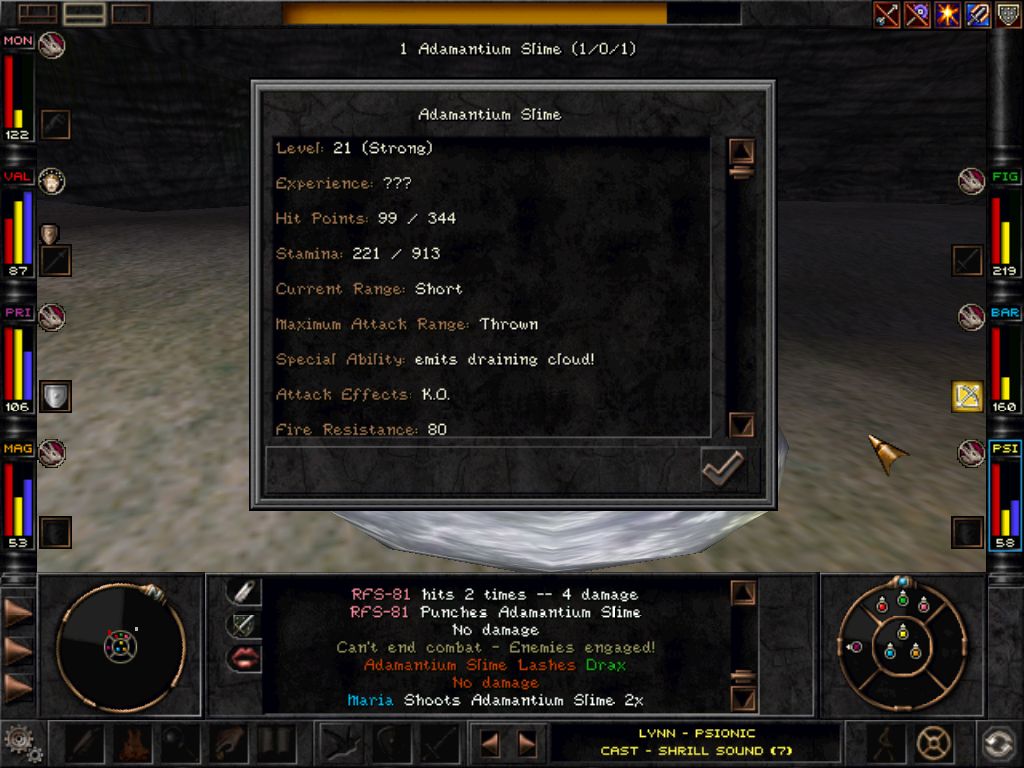 Wizardry 8 Disc 1-3 Microsoft WIndows PC CD-PC Gamez USA