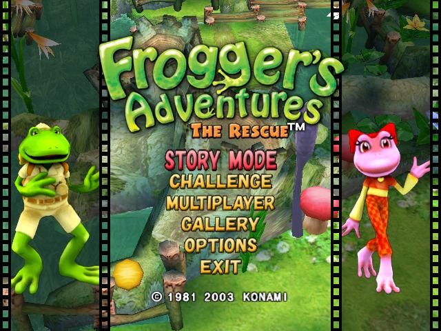 Frogger's Adventures: The Rescue Disc 1-2 Microsoft Windows PC CD-PC Gamez USA